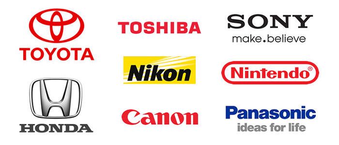 Why do so many Japanese brands have letter-based logos? Part 1